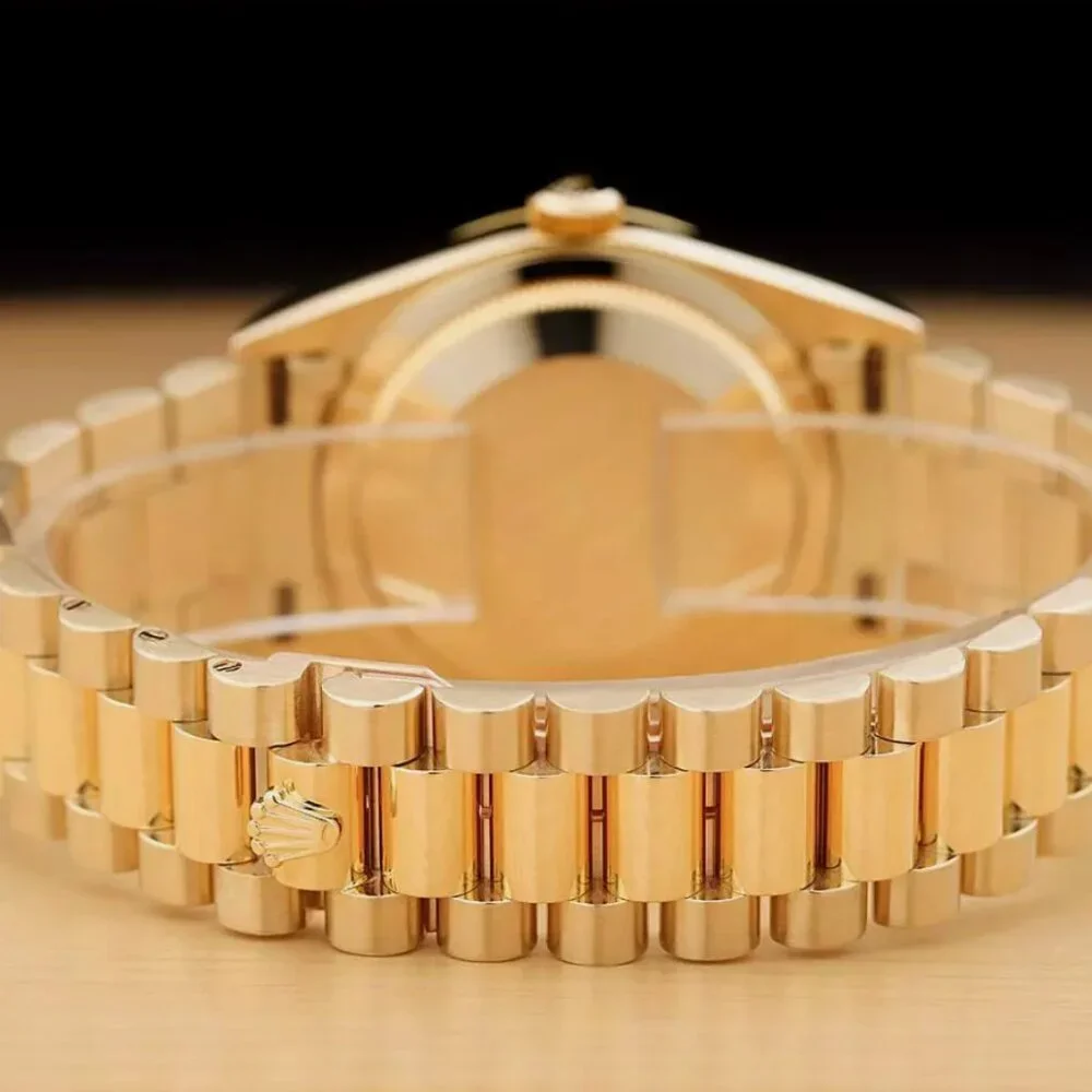 Mens Rolex Day Date President 18k Gold Watch New Condition